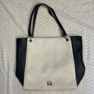 Ralph Lauren Black and White Tote Bag